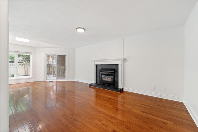 Entryway with fresh, warm coat and trim details