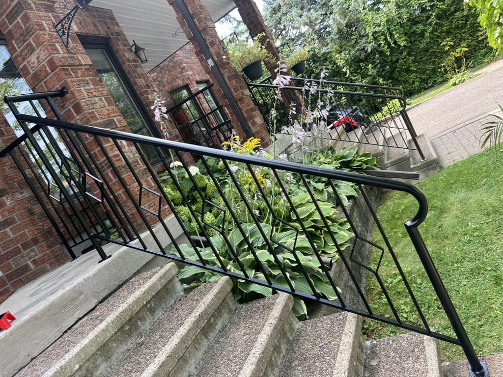 Steel after rust-inhibitive coating in Orleans